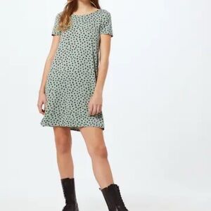 Floral Short Sleeve Dress